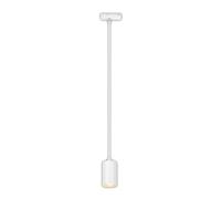 BRILONER - Système de rail Rail Lampe à suspendre, combinable, accessoires, Tracklight, Lampe à suspendre, GU10, Plafonnier, Plafonnier, 1410x82x55mm (LxlxD), Blanc