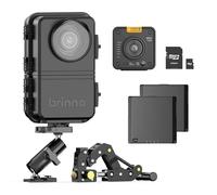 Brinno BCC5000 Kit caméra time-lapse 4K WiFi - Capteur d'image avancé, HDR, boîtier IP65, application mobile, 6 mois d'autonomie avec emplacements avancés, Bluetooth, système de construction