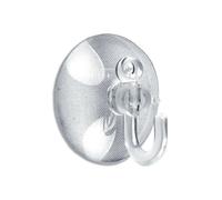 Brinox - Ventouse Crochet Plastique Ø 30 mm (2 unidades) Transparent
