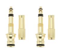 Briny River 2x Pistolet à Eau Haute Pression Réglable pour Tuyau de 13 Mm Outil de Jardin Buse de Pulvérisation Arroseur