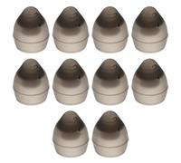 Briny River Lot de 10 Embouts Auriculaires en Silicone pour Prothèses Auditives Compatible avec Marvel Compatible avec Phonak Paradise RIC 8,3 X 7,1 Mm Taille S