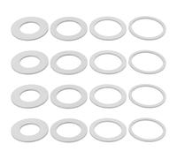 Briny River Lot de 16 anneaux réducteurs de 30 mm à 25,4 22,2 20 16 mm en acier inoxydable pour lame de scie