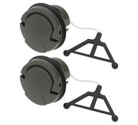 Briny River Lot de 2 bouchons de carburant, pièce de rechange 522 62 00 03 compatible avec Husqvarna 135 Mark II 465 545 550 555 556 560 562 565 572 576