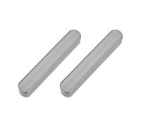 Briny River Lot de 2 Clavettes de Vilebrequin de Sortie pour Tondeuse à Gazon Honda GX110 GX120 GX140 4,8 X 4,8 X 30 Mm