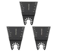 Briny River Lot de 3 lames de scie oscillante multifonction 90 x 68 mm pour couper des bois durs, des cloisons sèches, des matériaux non métalliques
