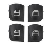 Briny River Lot de 4 capuchons de bouton d'interrupteur de fenêtre L et R A2038210679 A2038200110 compatibles avec Mercedes Benz W203 W209