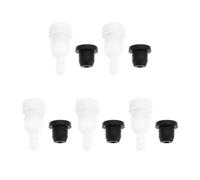 Briny River Lot de 5 Clapets Anti-retour D'air pour Réservoir de Carburant de Tronçonneuse Compatibles avec Les Tronçonneuses 4500 Et 5200.