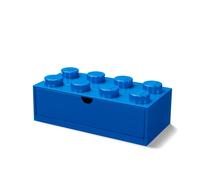 Brique 8 tenons avec tiroir - bleu