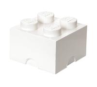 Brique de rangement 4 tenons - blanc