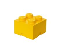 Brique de rangement 4 tenons - jaune