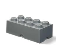 Brique de rangement Lego 8 tenons 12 Litres - Gris