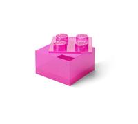 Brique de rangement translucide - rose