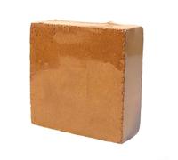 Brique de rempotage en fibre de coco compressée 300 g pour une croissance saine des plantes en intérieur, jardinage, extérieur, parterres de fleurs et culture hydroponique (1 pièce)