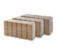 Briquette en bois 30 kg, idéale comme substitut pour le charbon, le bois, le coke, les briquettes de four, emballées dans des cubes pratiques, faciles à stocker, bois de chauffage, chêne, hêtre