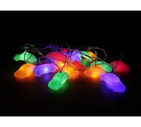 BRISA VW Collection - Coccinelle Guirlande Lumineuse 3D 3 m 20 LED USB-C | Volkswagen Éclairage Décoratif 3D, Piles ou USB-C, 4 Couleurs, Fêtes, Balcon, Jardin et Camping