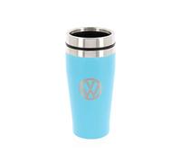 BRISA VW Collection - Gobelet Isotherme Inox Double Paroi | Volkswagen Tasse Thermique Sous Vide, 450 ml, Sans BPA, Antirouille, Revêtement en Poudre, Turquoise