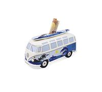 BRISA VW Collection - T1 Bus Combi Tirelire | Volkswagen Boîte à Économies, Réutilisable, Céramique, Cadeau pour Fans, Décoration Rétro, Bleu