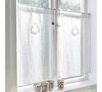 Brise-bise Bréteny crème H/L env. 70/45 cm
