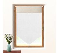 Brise Bise En Pur Coton 60x90 Cm Elena, Par Soleil D'ocre