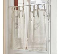Brise-bise Isorelle blanc H/L env. 75/45 cm