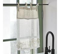 Brise-bise Lozere beige/marron H/L env. 70/45 cm