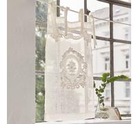Brise-bise Mesnay blanc H/L env. 75/45 cm