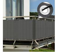 Sol Royal Brise Vue Pour Balcon Solvision Hb2 Hdpe 300x90cm Gris