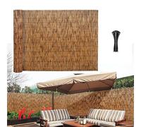 Brise Vue Bois Clôture En Roseau Naturel Pare Vue Jardin Exterieur Canisse Balcon Cloture Canisse Bambou 1m80 Hauteur 1m 1m20 1m50 1m60 Brande De Bruyere 2m X 5m Cache Vue Exterieur Jardin Terrasse