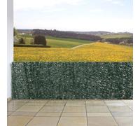 Brise-Vue De Balcon N77, Brise-Vent 300x100cm Sapin Foncé Vert