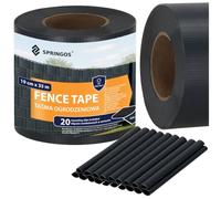 Brise Vue Jardin - Brise Vue Balcon Occultant - Lamelle Occultation Grillage Rigide - Cache Vue Extérieur Jardin - Pare Vue Jardin Extérieur Résistant & Durable - 35 m