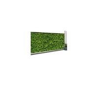 IDMarket Brise-vue occultant imprimé feuillage 1,5 x 10 m 160 g/m²