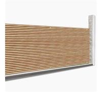 IDMARKET Brise vue occultant 1,8 x 10 M effet claustra en bois 160 gr/m²