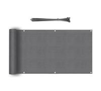 Brise vue renforcé HDPE Balcon Couverture 0,9 x 6 m gris 220 gr/m² luxe pro Anthracite