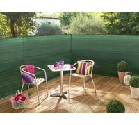 Brise vue tissé 100% occultant -Vert - 2 x 25 m SUPRATEX