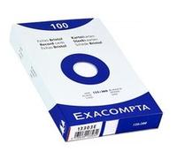 Bristol Exacompta 297x420mm 205g Uni - Etui de 100 fiches - Blanc G