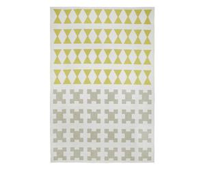 Brita Sweden Tapis Paris jaune-gris