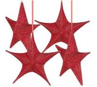 Britesta Lot de 4 étoiles de Noël pliables Ø 40 cm