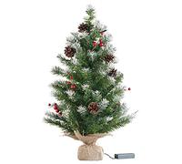Britesta Sapin artificiel 60 cm avec guirlande 30 LED intégrée