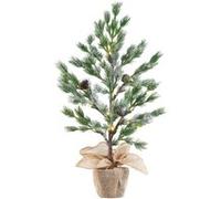 Britesta Sapin artificiel enneigé en pot 70 cm
