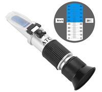 Brixmètre 0-80% Brixmètre Réfractomètre Portatif Instrument De Mesure Domestique Brixmètre Brixmètre Atc Température