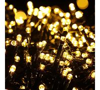 BrizLabs Guirlande Décoration Noël Extérieur, 25M 1000 LED Blanc Chaud Guirlande Lumineuse Sapin Électrique 8 Modes Étanche Lumières de Noël pour Arbre Maison Intérieur Fenêtre Fête Mariage Jardin