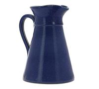 Broc à cidre bleu en grès de Noron de 1L Poterie Turgis - Pichet fait à la main - Produits-Normandie