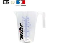 Broc doseur d'huile gradué 500mL mélange 2% à 8% 2 temps pour moto scooter cyclo
