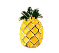 Broche Ananas 4 Pièces en Alliage pour Chapeau et Bouquet | Décor Festif Délicat, Style Élégant, Usage Multi-emploi, pour Mariages et Cérémonies