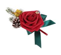 Broche de Noël Femme, Épingle Festive Légère en Plastique | Accessoires de Vacances, Esthétique des Épingles, Broches pour Femmes, Fêtes et Festival, Style Chic