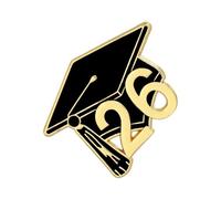 Broche de remise de diplôme 2026 Badge de Revers de Diplômé