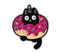 Broche élégante en forme de chat en alliage léger - Décoration sur le thème des animaux - Pour tenues, fêtes, cadeaux, taille unique, Comme décrit