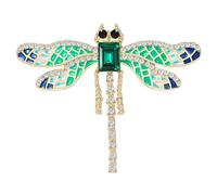 Broche en forme de libellules - Épinglette élégante - Pour vêtements de tous les jours et fêtes - Broche tendance