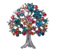 Broche polyvalente en forme d'arbre de vie pour collier et pull, One Size, Comme décrit