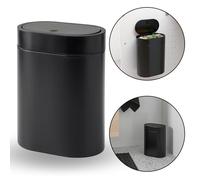 BROGRUND Panier noir avec couvercle à bouton poussoir 4l IKEA
